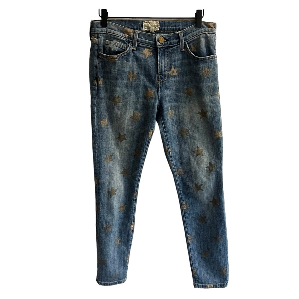 Anthropologie Current Elliot The Stiletto in Super Loved with
Rose Gold Stars - Picture 2 of 7